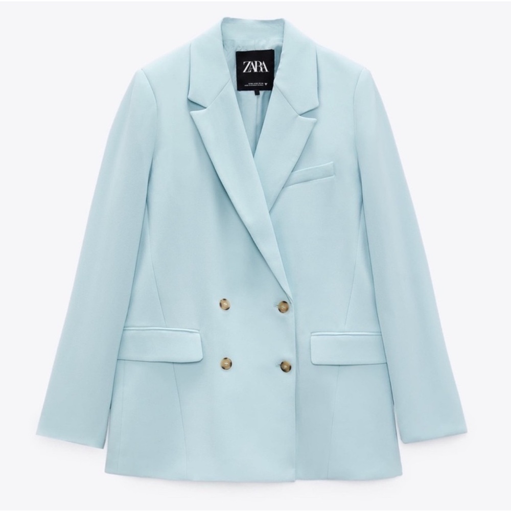 Zara Sky Blue Jacket